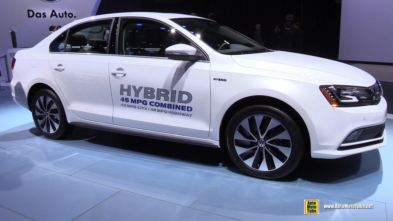2015 Volkswagen Jetta Sel Hybrid Exterior And Interior Walkaround 2015 Detroit Auto Show