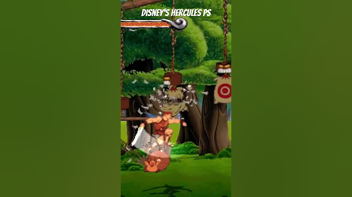 Disney's Hercules PS #disney #hercules #retrogaming #disneyinteractive #games #superhercules
