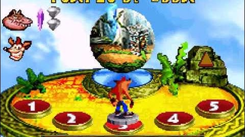 Crash Bandicoot XS (GBA / Game Boy Advance) - Vizzed.com GamePlay Part 1 Mynamescox44