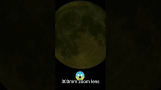 moon photography | travel to moon with dslr 300mm zoom lens | blue moon