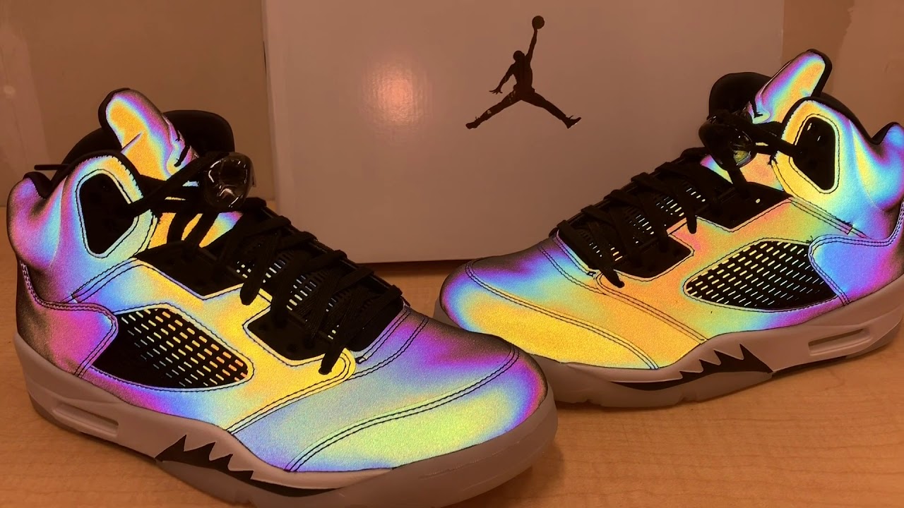 iridescent jordan 5