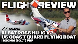 Avios (PNF) Albatross HU-16 V2 US Coast Guard Flying Boat 1620mm (63.7&quot;) - Flight Review