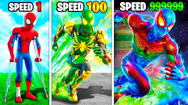 Upgrading SPIDERMAN To FASTEST EVER In GTA 5