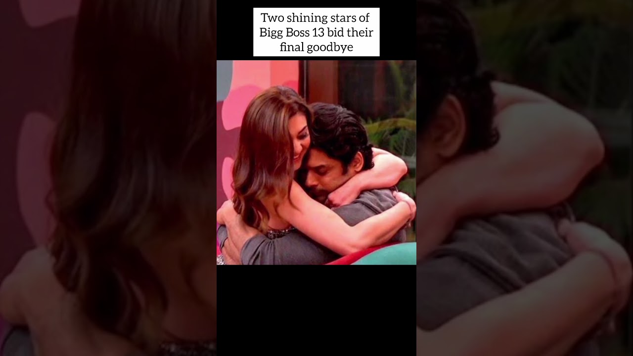 Bigg Boss 13 Stars Final Goodbye 💔