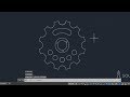 Making a 2D Practice drawing in AutoCAD with Polar array tool