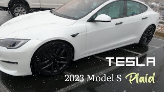 Crashed Tesla Plaid Gets THE Perfect Paint Job!