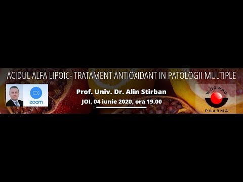 Acidul alfa lipoic tratament antioxidant în patologii multiple