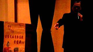 20111206 台灣國寶黃俊雄大師 演講 @ 台中教育大學 PART 5