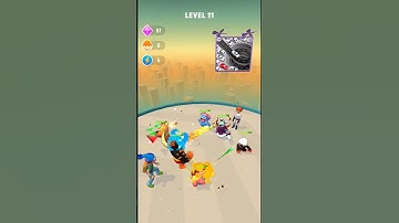 Monster Squad Rush: Epic Battle Gameplay part 11 #mobilegame #shorts