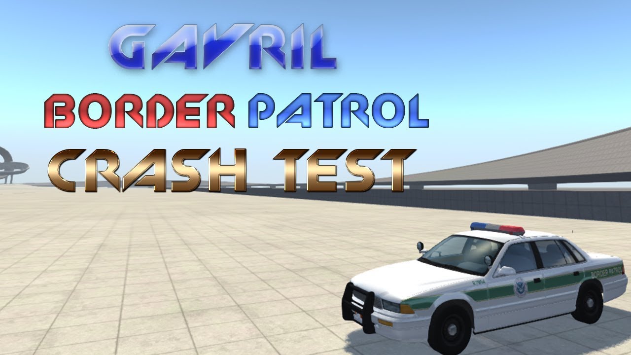Crash Test - Grand Marshal Border Patrol\\ BeamNG.drive