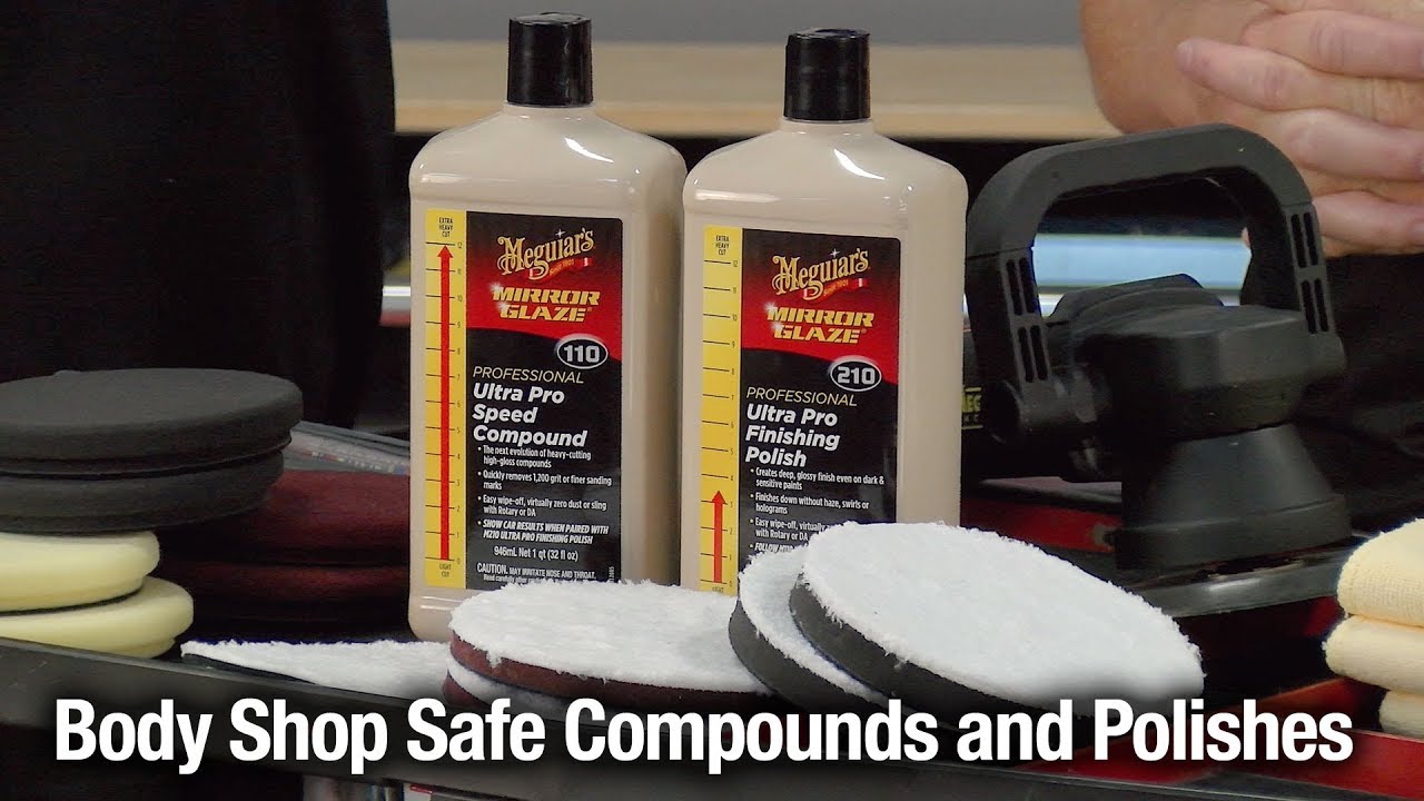 How to polish your car with body shop safe compounds and polishes