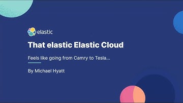 That elastic Elastic Cloud
