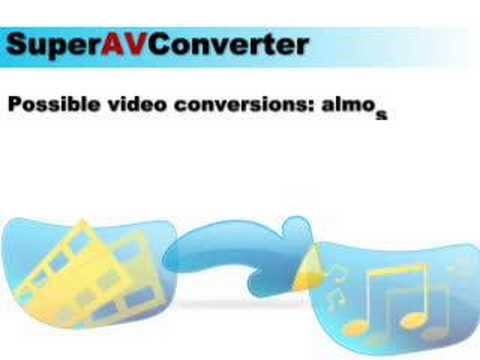 SuperAVconverter- powerful all-in-one media converter