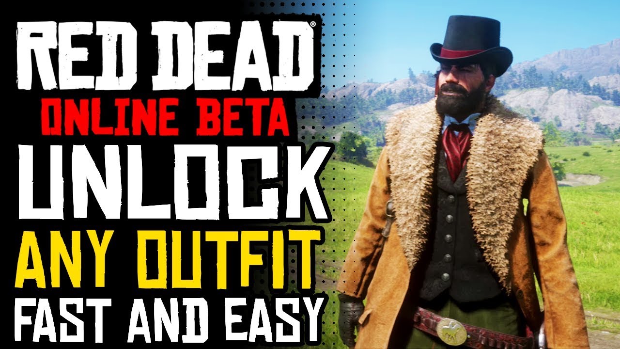 Unlock ANY OUTFIT/ALL CLOTHES With This Easy GLITCH| RDR2 Online NEW ...