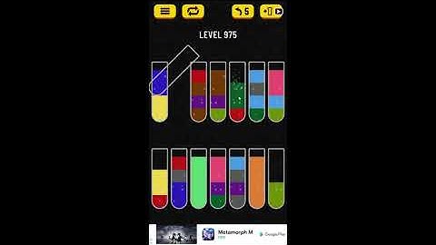 Water Sort Puzzle Level 975