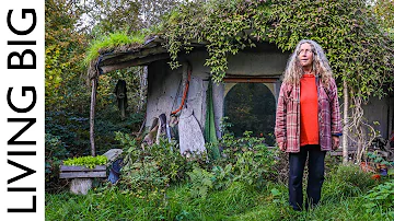 Woman Builds £1000 Tiny Earthen Home To Live Close To Nature In Welsh Woods