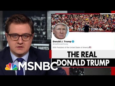 President Donald Trump’s Strange Habit Of Retweeting Obscure Accounts | All In | MSNBC