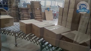 BĂNG TẢI CON LĂN XẾP TỰ ĐỘNG