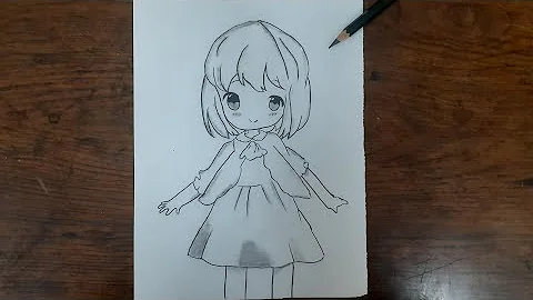 تحميل رسم انمي كيوت سهل