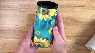 Trying HTVRont Sublimation Paper on a Tumbler