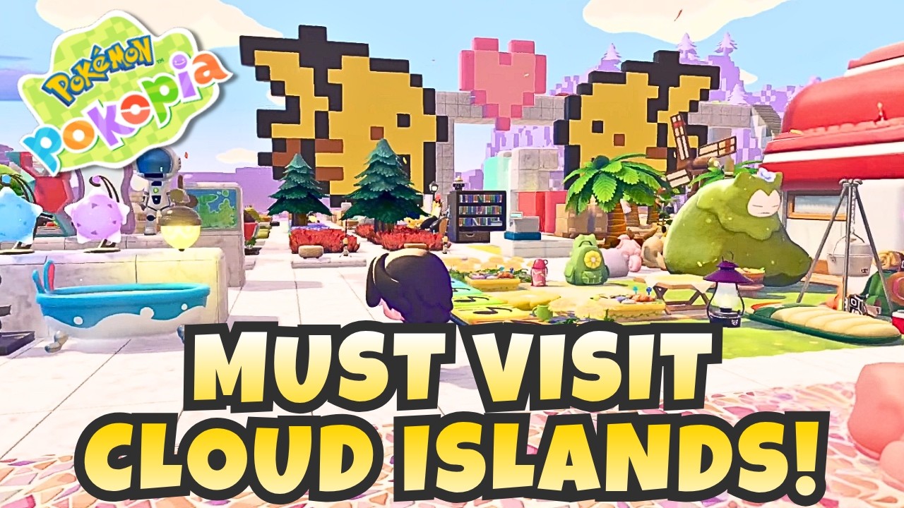 Cloud Islands YOU MUST Visit in Pokemon Pokopia! - YouTube