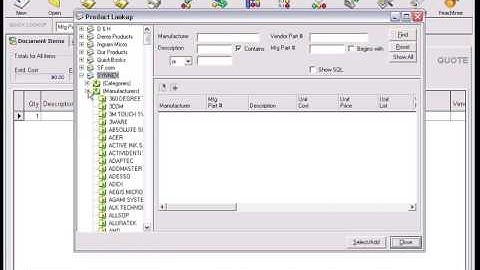 Setting Up the QuoteWerks Real Time Data Module