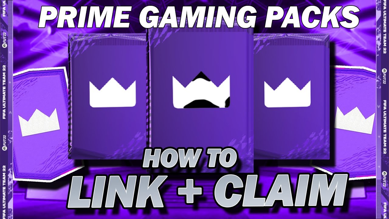 HOW TO CLAIM FIFA 22 PRIME GAMING PACKS! HOW TO LINK + CLAIM FREE PACKS - FIFA 22 Prime Gaming pack