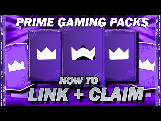 HOW TO CLAIM FIFA 23 PRIME GAMING PACKS! HOW TO LINK + CLAIM FREE PACKS - FIFA  23 Prime Gaming pack 
