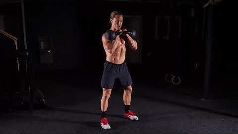 Kettlebell Rack Squat