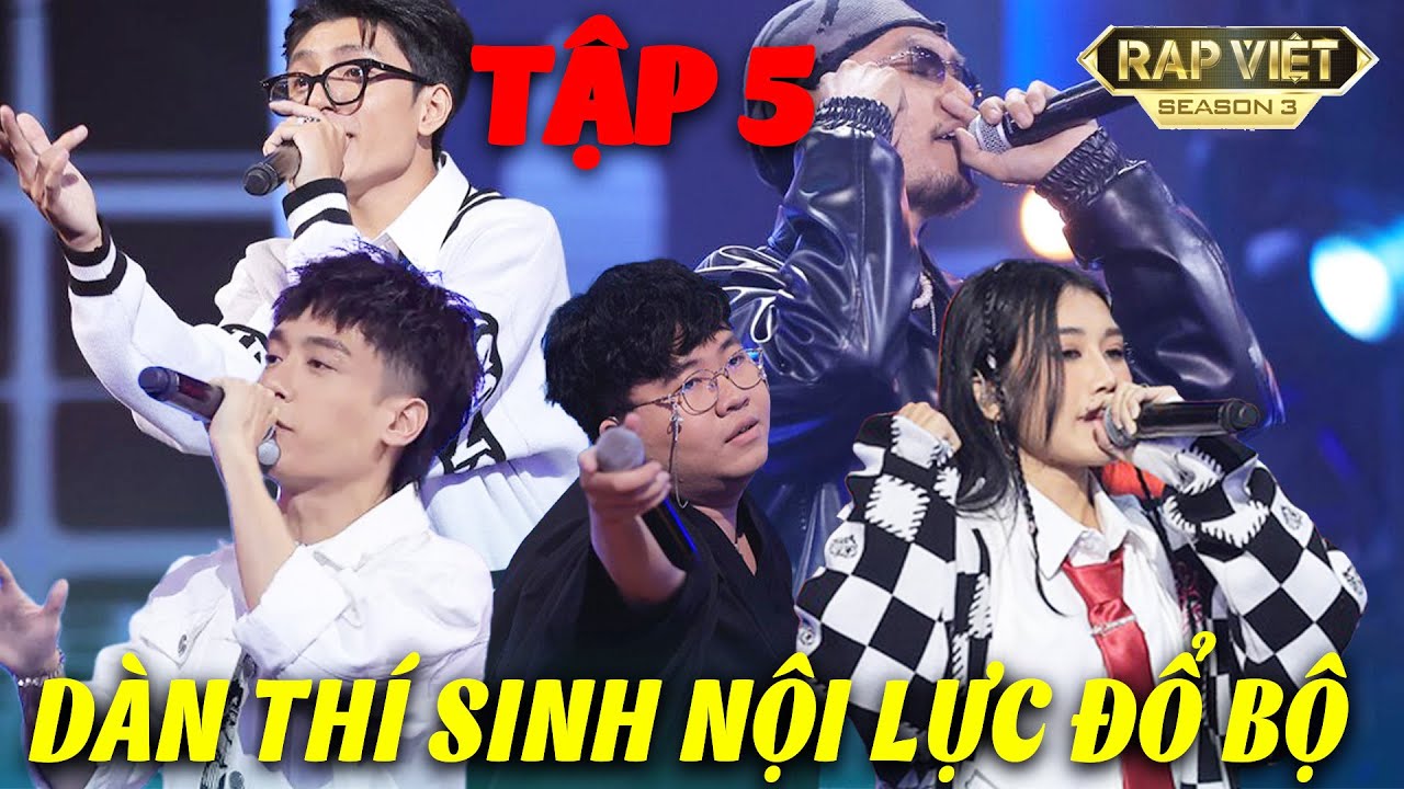 Umie Rapper Rap Việt Mùa 3 Tập 5 | Dàn thí sinh nội lực đổ bộ Minh Lai, Hydra, Umie ...