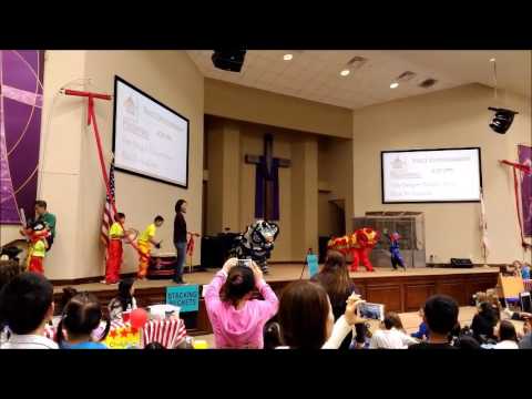 Sugar Land 中西融合的舞獅表演