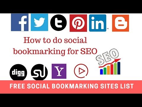 social bookmarking sites for seo