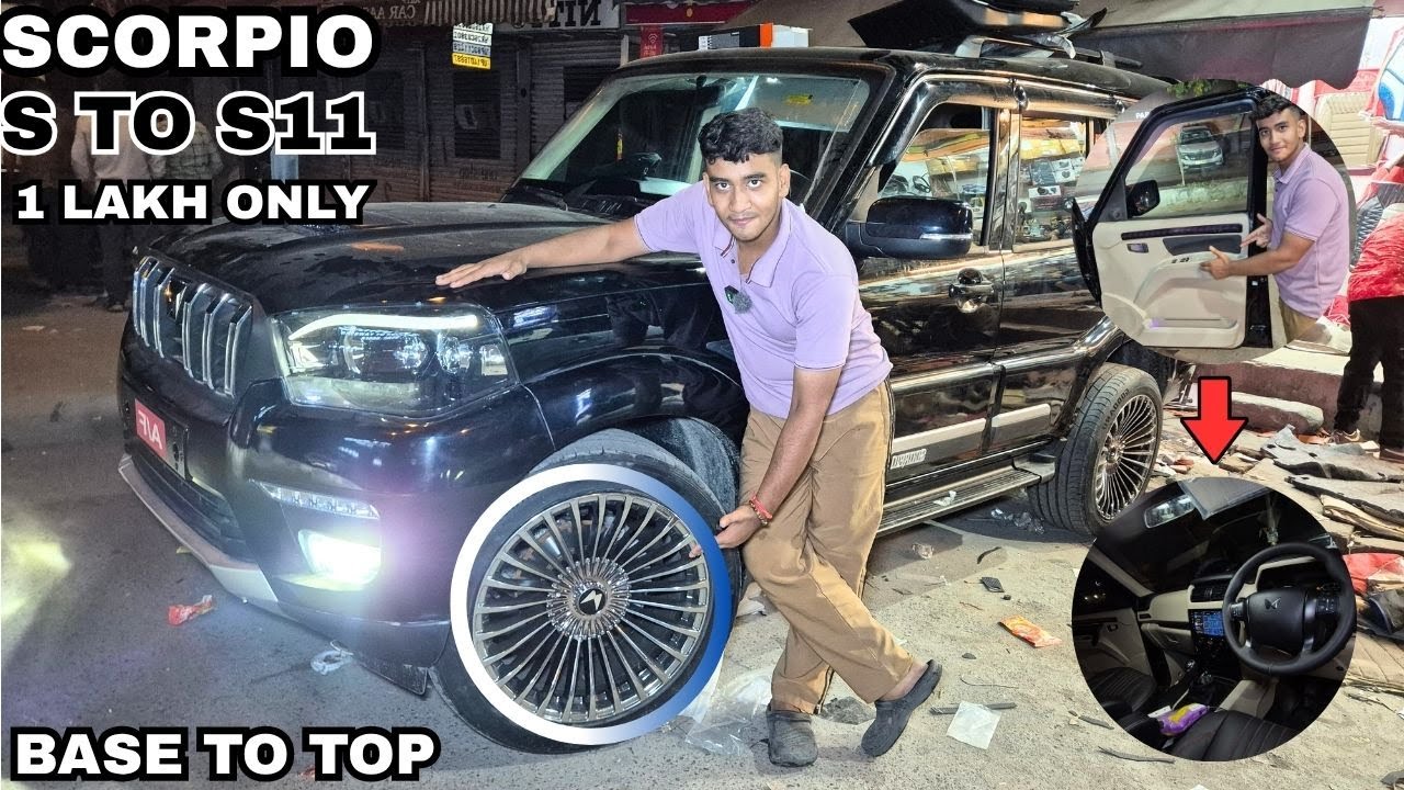 SCORPIO CLASSIC TO S11✅MAHINDRA SCORPIO MODIFICATION🔥 MAHINDRA GENUINE PARTS✅50%OFF