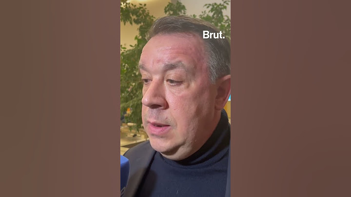 La réaction de David Pelicot après son audition au procès des viols de Mazan.
