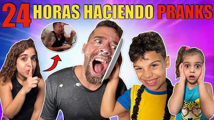 24 HORAS HACIÉNDOLE BROMAS A PAPÁ |4PLUSONE