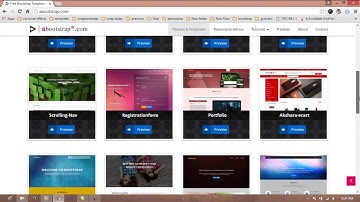 free bootstrap templaes