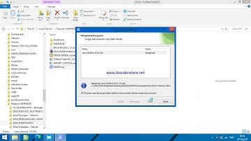 Video Tutorial Cara Installasi Aplikasi SIMDES