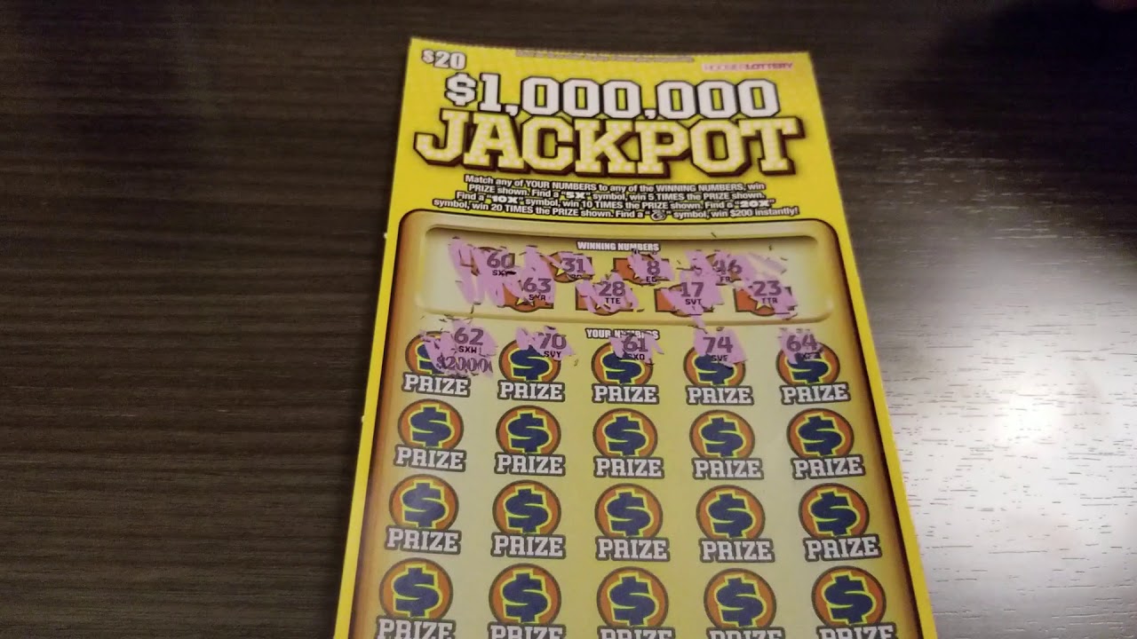 Hoosier Lottery. 1,000,000 Jackpot winner YouTube