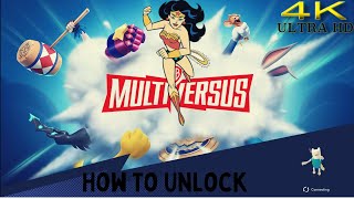 How To Unlock Wonder Woman In MultiVersus Game