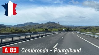 France (F): A89 Combronde - Pontgibaud (Puy de Dôme)