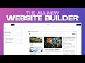 Introducing the allnew website builder 