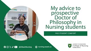 My advice to prospective Doctor of Philosophy in Nursing students | Comfort