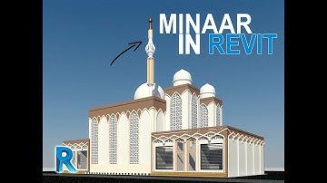 Minar Modeling In Revit - Mosque design in Revit