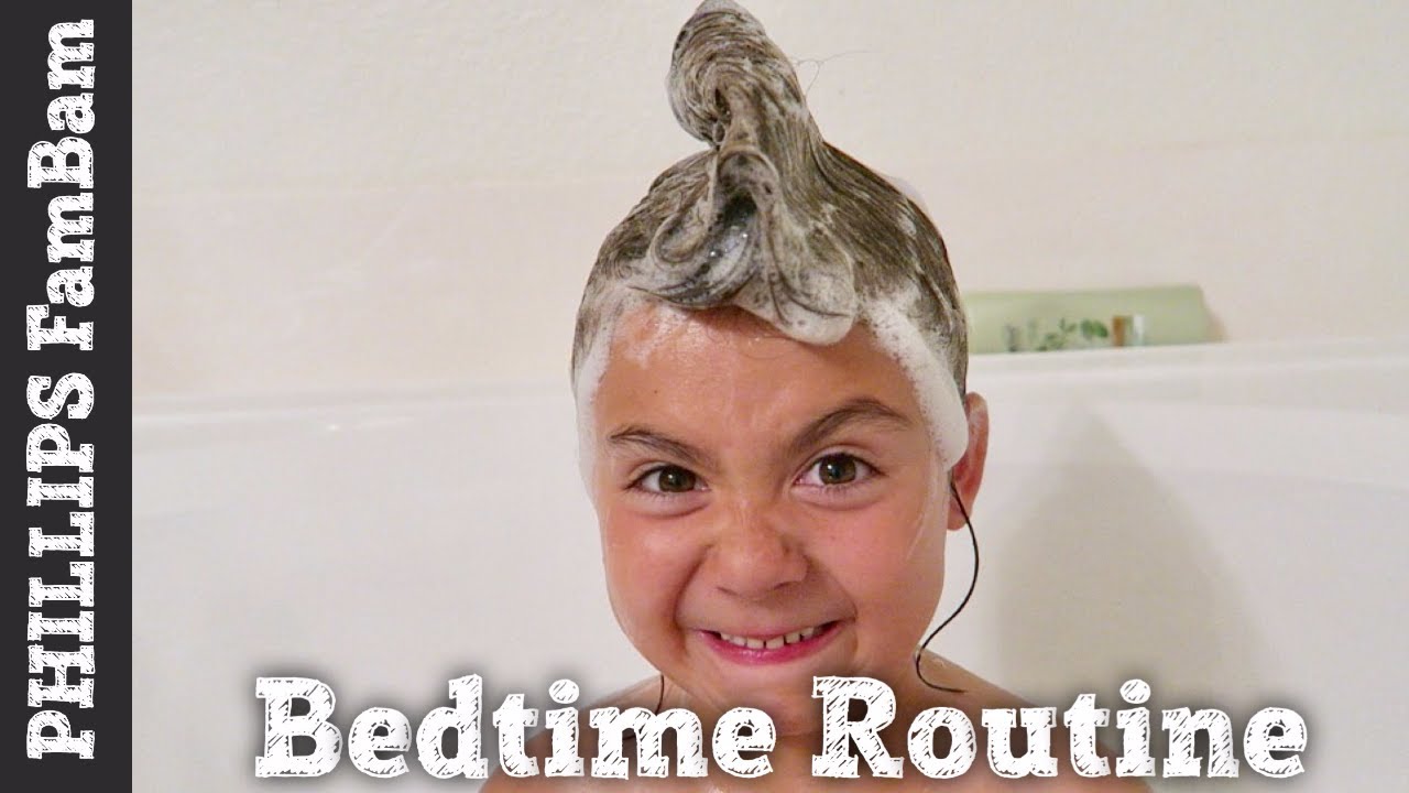 KIDS NIGHTLY BEDTIME ROUTINE  | WALMART ONLINE GROCERY ORDER PLACED | PHILLIPS FamBam Vlogs