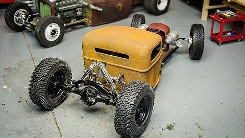 RCengineering, New RC Rat Rod Chassis Fabrication and Suspension, #4 Ratrod build Episode #!