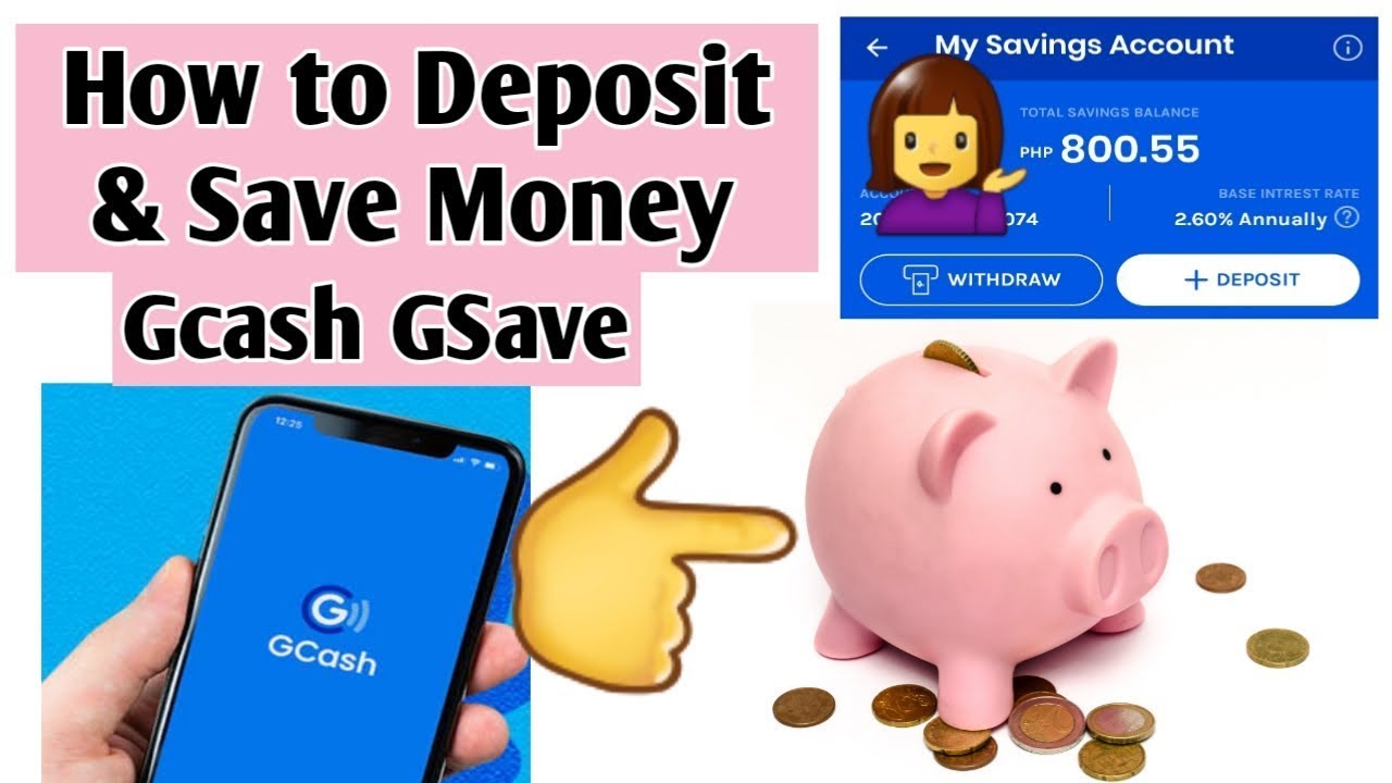 How to Deposit & Save Money on Gcash Gsave with higher Interest to Earn How to Use Gsave BabyDrewTV - YouTube