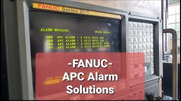 FANUC 21T CNC battery remodel - CNC Lathe, CNC Turning, Parameter, Fanuc as