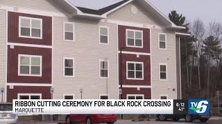 Ribbon cutting ceremony at Marquette apartment complex