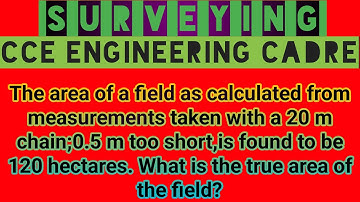 True Area|How to Calculate True Area of the Field|Surveying|Civil Engineering|Habibullah Official