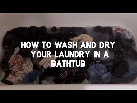 Video: Hur gör man en tvätt i badet?